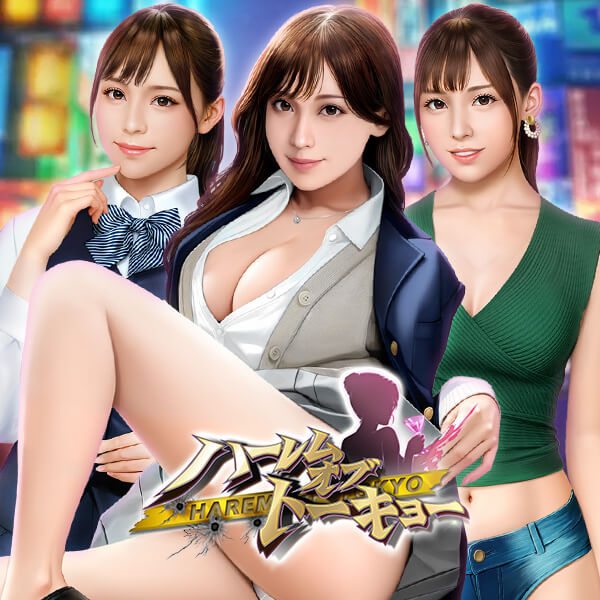ゲームタイトル名 01 コラボキャラクターとロゴ